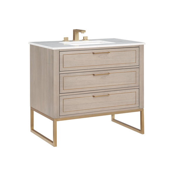 Bemma Markham 36'' Freestanding Single Bathroom Vanity with Vanity Top